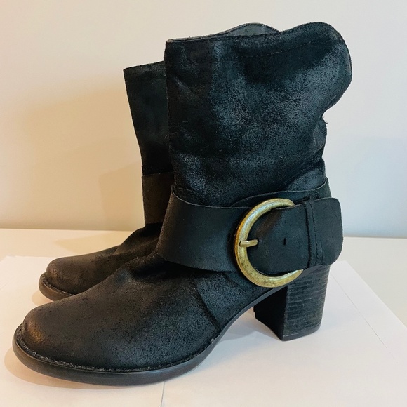 Mis Mooz NEW leather booties - Picture 1 of 4